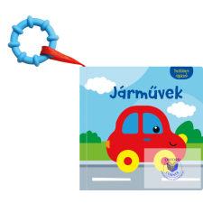 Textilkönyv rágókával - Járművek gyermek- és ifjúsági könyv