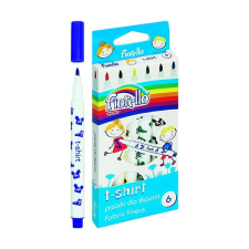 Textilmarker FIORELLO 6db-os filctoll, marker