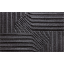  Texturált lábtörlő antracitszürke 60 cm x 90 cm lakástextília