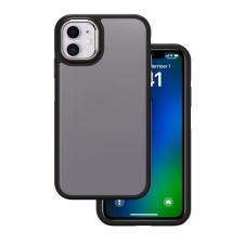 TFO Crystal Black tok iPhone 12/12 Pro - szürke tok és táska