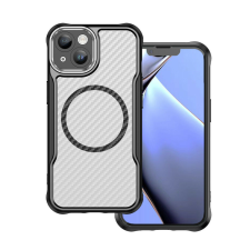 TFO Defender Carbon MagSafe-kompatibilis tok iPhone 13 - fekete tok és táska