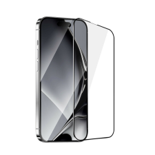 TFO Fémszegélyes edzett üveg fekete szegéllyel Samsung Galaxy A15 4G/5G mobiltelefon kellék
