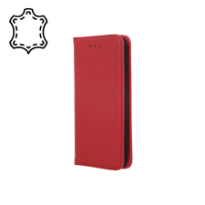 TFO Geniune Leather Smart Pro könyvtok iPhone 16 Pro Max - vörös tok és táska