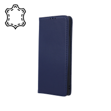 TFO Geniune Leather Smart Pro könyvtok Samsung Galaxy A15 4G/5G - tengerészkék tok és táska