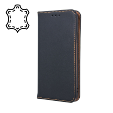 TFO Geniune Leather Smart Pro könyvtok Samsung Galaxy S24 FE - fekete tok és táska