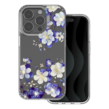 TFO IMD print tok iPhone 14 Pro - &quot;floral&quot; mintás tok és táska