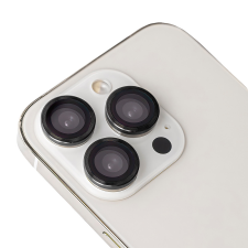 TFO Kamera lencse védő fólia fekete szegéllyel iPhone 13/13 mini - 2 db mobiltelefon kellék