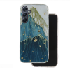 TFO Samsung Galaxy A35 5G telefontok - Gold Glam Mountain - mintás műanyag hátlap tok, szilikon kerettel ﻿