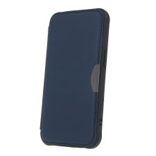 TFO Smart Carbon könyvtok iPhone 15 - tengerészkék tok és táska
