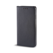 TFO Smart magnet Oppo A91 oldalra nyíló mágneses könyv tok szilikon belsővel fekete tok és táska