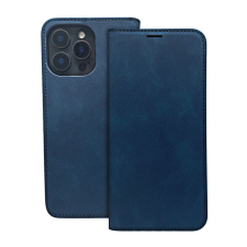 TFO Smart Suede könyvtok iPhone 16 - tengerészkék tok és táska