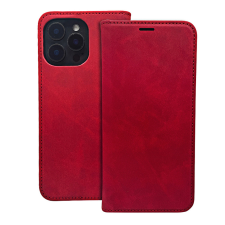 TFO Smart Suede könyvtok Xiaomi Redmi Note 14 5G - piros tok és táska