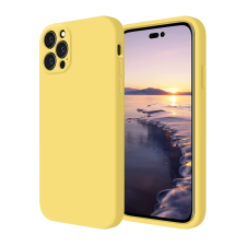 TFO Telefontok iPhone 14 Pro - Mag Invisible - MagSafe kompatibilis sárga szilikon tok tok és táska