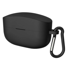 THD szilikon borítás Sony WF-1000XM4 vezeték nélküli fejhallgatóhoz, fekete színben fülhallgató, fejhallgató tok