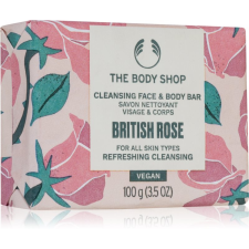 The Body Shop British Rose Szilárd szappan testre és arcra 100 g szappan