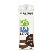 THE BRIDGE BIO , vegán, gluténmentes kakaós rizsital 250 ml reform élelmiszer