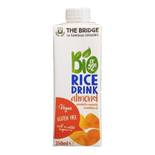 The Bridge Növényi ital, bio, dobozos, 1 l, THE BRIDGE, rizs, mandulás biokészítmény