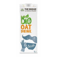 The Bridge Növényi ital, bio, dobozos, 1 l, THE BRIDGE, zab, barista reform élelmiszer