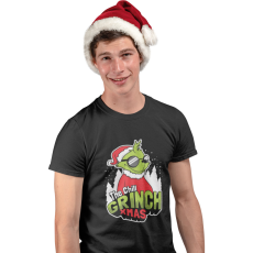  The chill grinch xmas - Karácsonyi Férfi Póló