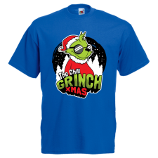 The chill grinch xmas - Karácsonyi Férfi Póló férfi póló