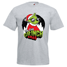 The chill grinch xmas - Karácsonyi Férfi Póló férfi póló
