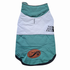  The DOG FACE tépőzáras kutyakabát, zöld S-es kutyaruha