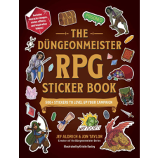  The Düngeonmeister RPG Sticker Book – Jon Taylor,Kristin Ousley (Brožovaná) idegen nyelvű könyv