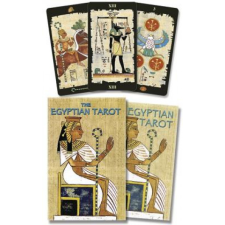  The Egyptian Tarot Cards Kit – S. Alasia,Lo Scarabeo idegen nyelvű könyv