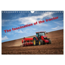  The fascination of the tractor (Wall Calendar 2024 DIN A4 landscape), CALVENDO 12 Month Wall Calendar naptár, kalendárium