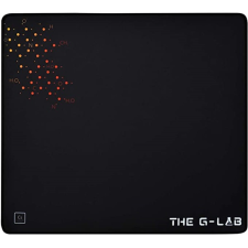 The G-Lab egérpad - pad ceasium (450x400x3mm, vízálló, fekete,) pad-ceasium egérpad