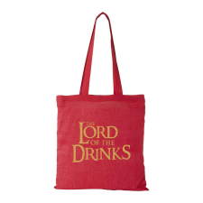 The Lord of the Drinks - Bevásárló táska Piros egyedi ajándék