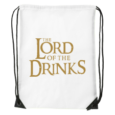 The Lord of the Drinks - Sport táska fehér tornazsák