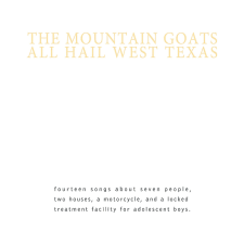  The Mountain Goats - All Hail West Texas (Remastered) (Vinyl LP (nagylemez)) alternatív
