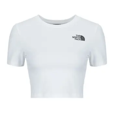 The North Face Rövid ujjú pólók S/S Essential Cropped Slim Tee Fehér EU M