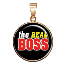 The Real Boss – CARSTON Elegant medál lánccal vagy kulcstartóval nyaklánc