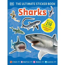  The Ultimate Sticker Book Sharks idegen nyelvű könyv