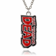 The Walking Dead logó medál nyaklánc, zum81 medál