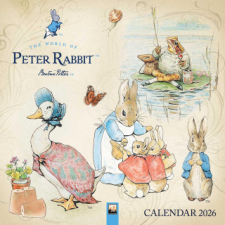  The World of Peter Rabbit Wall Calendar 2026 (Art Calendar) naptár, kalendárium