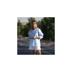 THEAD. Ingek / Blúzok KYLIE OVERSIZE SHIRT Kék EU L