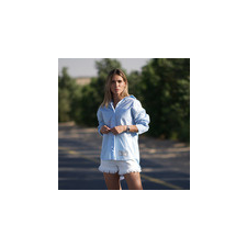 THEAD. Ingek / Blúzok KYLIE OVERSIZE SHIRT Kék EU S blúz