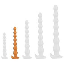 TheAssGasm Chap Beads M – hosszú, 27 cm-es gyöngyös análkúp anál