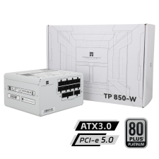 Thermalright 850W TP-850-W 80+ Platinum Tápegység - Fehér tápegység
