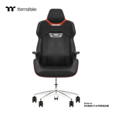 Thermaltake Argent E700 gaming szék fekete-narancs (GGC-ARG-BRLFDL-01) (GGC-ARG-BRLFDL-01) forgószék