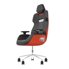 Thermaltake ARGENT E700 Valódi bőr Gamer szék - Narancssárga/Fekete forgószék
