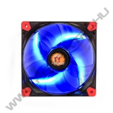 Thermaltake CL-F009-PL12BU-A Luna 12cm Fekete Cooler Kék LED hűtés