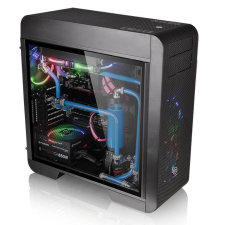 Thermaltake Core V71 Tempered Glass Edition Window Black számítógép ház