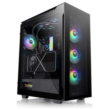 Thermaltake Divider 500 ARGB Tempered Glass Black számítógép ház
