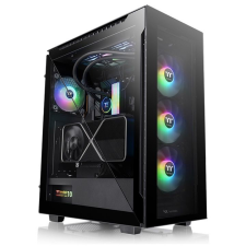 Thermaltake Divider 500 ARGB Tempered Glass Black számítógép ház