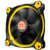 Thermaltake Riing 12 LED Yellow rendszerhűtő ventilátor (CL-F038-PL12YL-A)