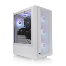  Thermaltake S200 TG ARGB Tempered Glass Snow White számítógép ház